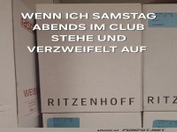 Wenn der Clubabend wie ein Karton endet
