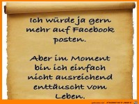 Ich w�rde gern mehr posten...