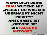 Falsche Antwort