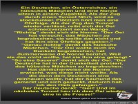 Ein Deutscher, ein �sterreicher, ein h�bsches M�dchen und...