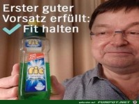 Fit halten