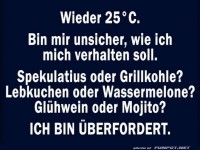 �berfordert