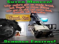 Guten Morgen und schnen Freitag!