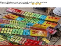 Adventskalender im Angebot bei Netto
