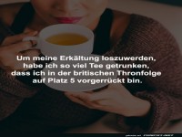 Tee-Time f�r die k�nigliche Nase