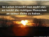 Im Leben braucht man nicht viel