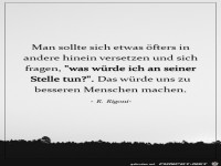 In andere hineinversetzen