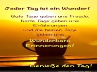 Jeder Tag ist ein Wunder