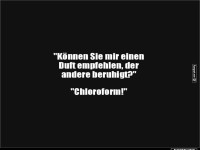 Witz ber beruhigende Dfte