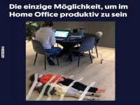 Kreative Home Office L�sung!