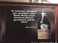 Das Leben ist bitter