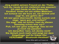 J�rg erz�hlt seinem Freund an der Theke