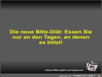 Die neue Blitz-Di�t