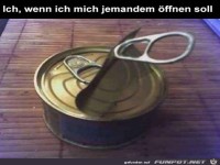 Wenn ich mich �ffne