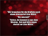 Falsches Mengenverst�ndnis bei Rezeptanweisung