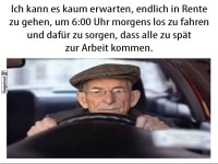 Rentner-Rache: Stau am Morgen!