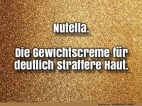 Nutella: Straffe Haut im Glas!