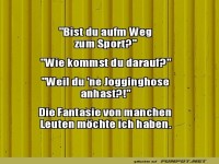 Jogginghosen: Der falsche Verdacht