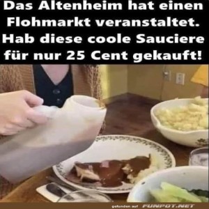 fun-Bild: Saucieren-Schn&auml;ppchen beim Flohmarkt