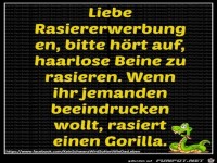 Rasiererwerbung