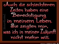 Auch in schlechten Zeiten