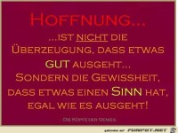 Hoffnung ist