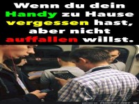 Nur nicht auffallen