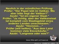 Neulich in der mndlichen Prfung