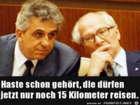 die d�rfen nur noch 15km reisen