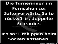 Turnerinnen im Fernsehen