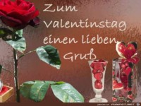 Lieber Gru zum Valentinstag