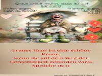 Graues Haar ist eine schne Krone