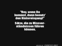 Missverst�ndliche S�tze vermeiden