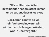 Offene Kommunikation fr ein besseres Leben