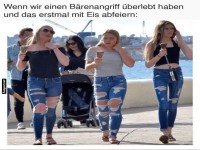 Feiern nach starkem Erlebnis