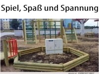 Spielplatz mit ungew�hnlichem Design