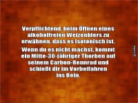 Isotonisch oder sonst!