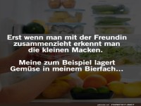 Gemse vs. Bier: Ein Khlschrankkonflikt