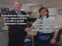 Das Missverst�ndnis des Jahres als Handschlag!