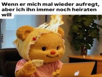 Wenn die Haare mal wieder brennen...
