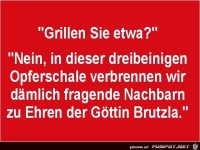 grillen sie etwa