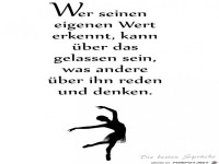 wer seinen eigenen wert erkennt