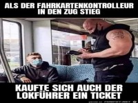 Lokf�hrer kaufte auch Zugticket
