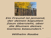 ein freund ist jemand, der