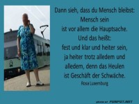 Mensch bleiben