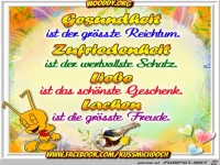 Gesundheit ist der groesste Reichtum