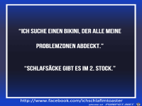 Ich suchen einen Bikini, der...