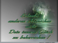 Erlaube anderen Menschen nicht