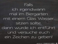 Falls ich irgendwann...