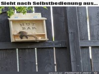 Snackbar f�r Eichh�rnchen